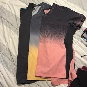 3 XL scrub tops